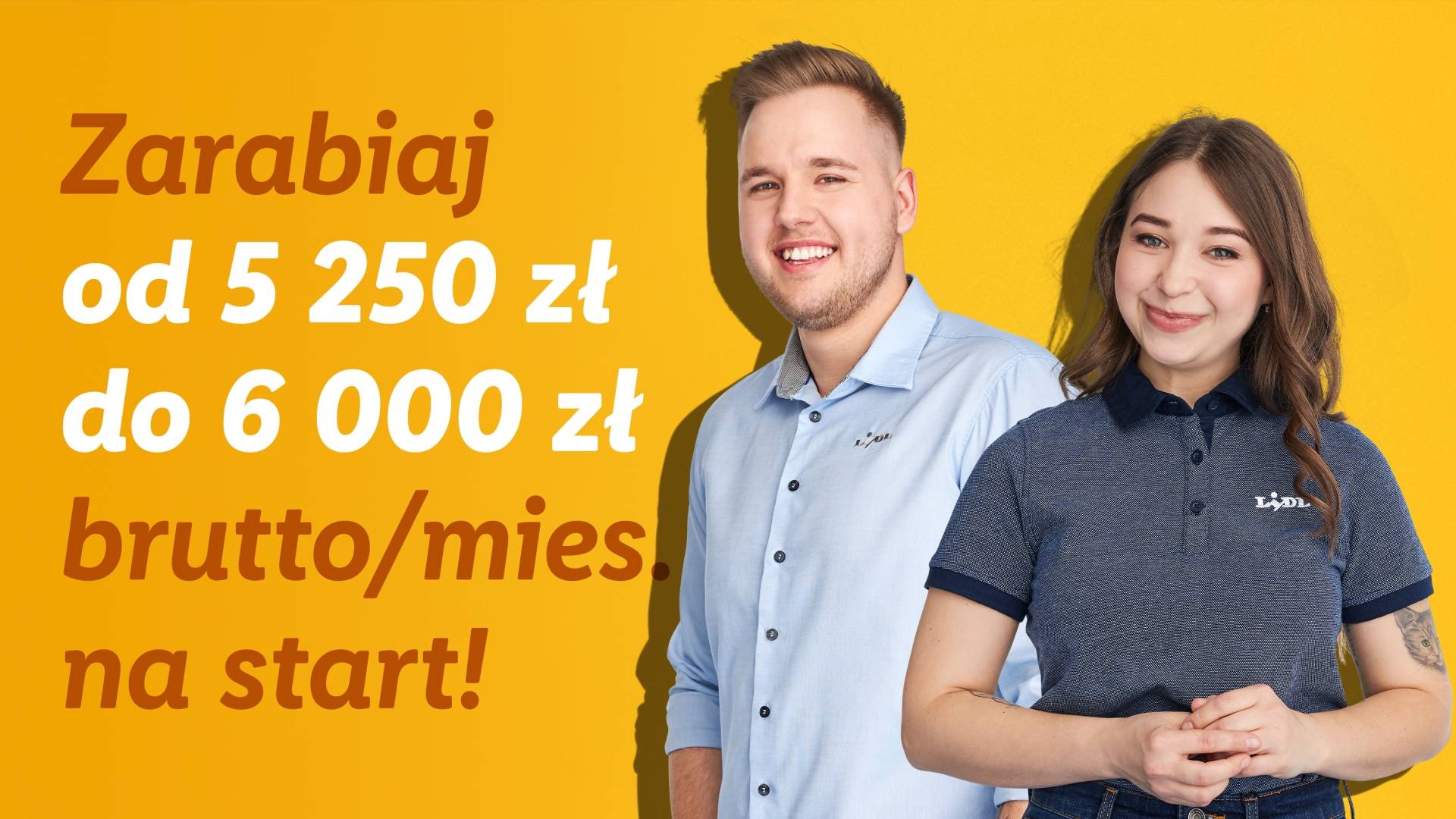 Zarabiaj od 5250 zł do 6000 zł brutto/mies. na start!